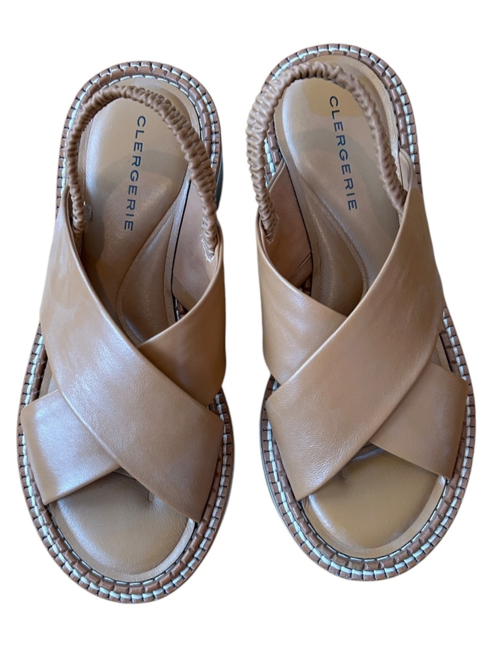 Clergerie Slingback Platform Sandals
